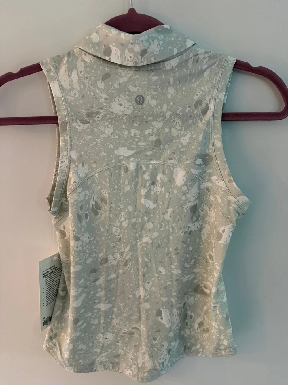 Lululemon Quick-Drying Sleeveless Polo Size 0 NWT